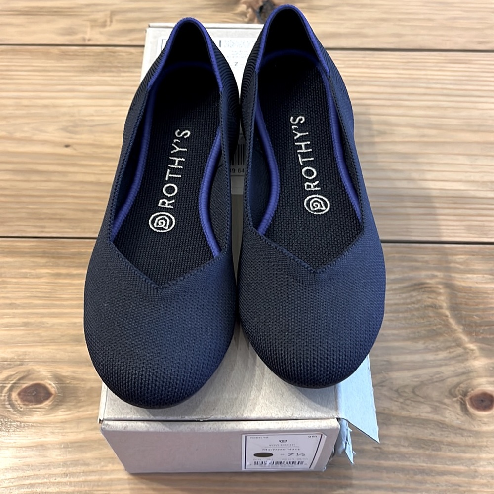 Rothy’s Maritime Navy 7.5 EUC